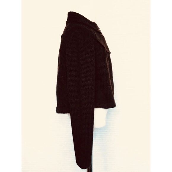 NEW GAP KIDS Girls 4/5 Brown Chunky Bolero Sweater - Picture 3 of 4